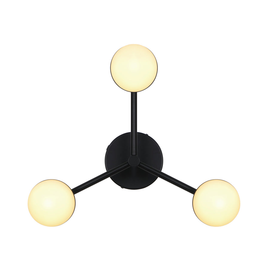 Plafonnier Contina, verre