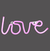 Applique murale Neon-Love rose