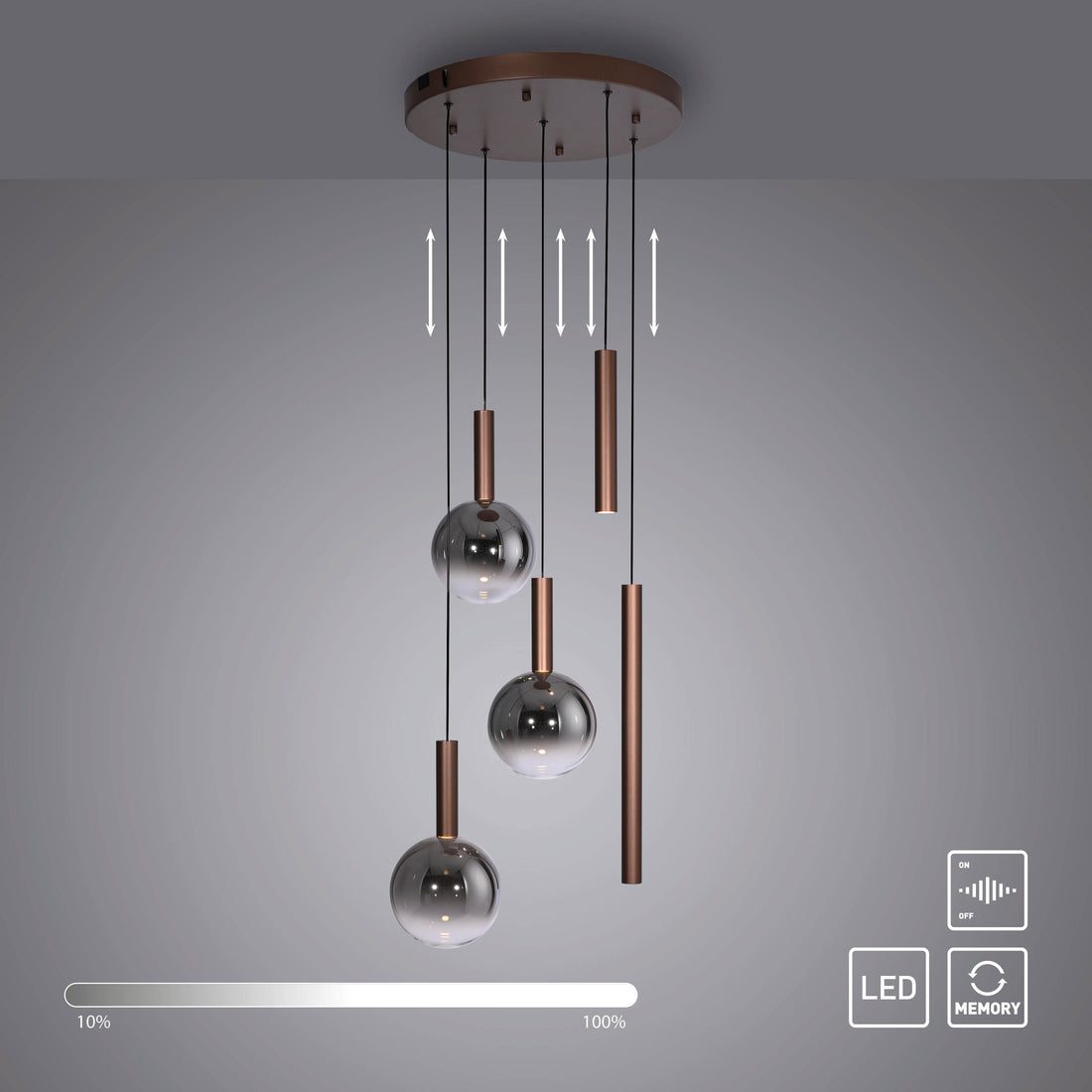 Suspension Bowl marron (2285-23)