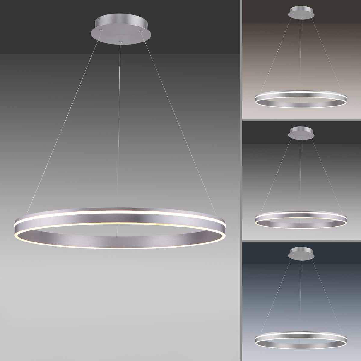 Comparatif visuel de plusieurs largeurs ou réglages de suspension