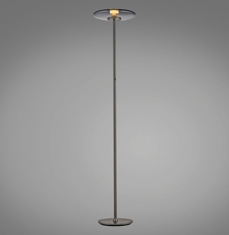 Lampadaire salon | Pure Vitrum Gris