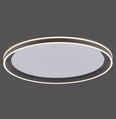 Plafonnier Q-Vito anthracite, L 79,4 cm