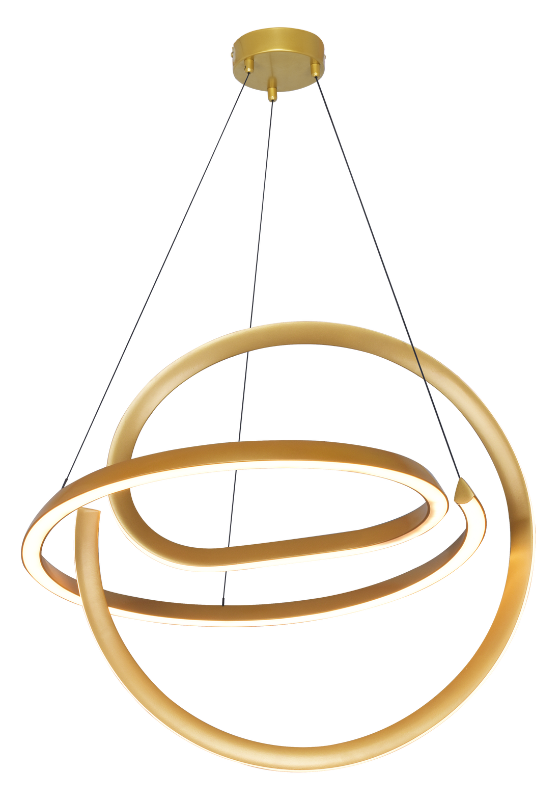 Suspension luminaire | Velenne Dorée