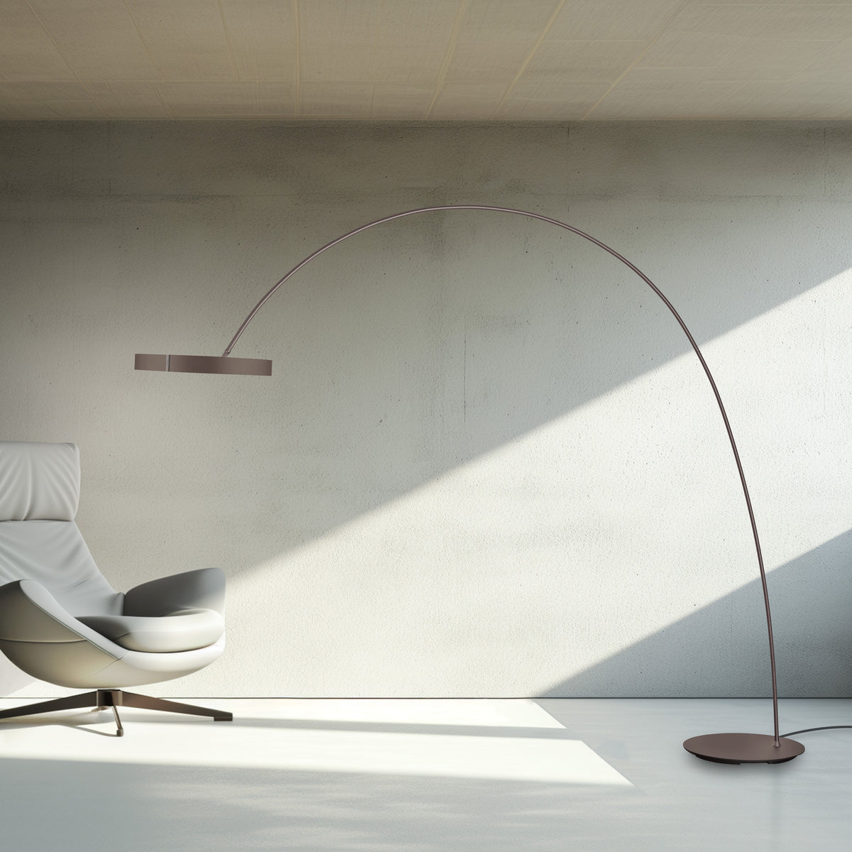 Lampadaire Pure Clipse-Bow bronze
