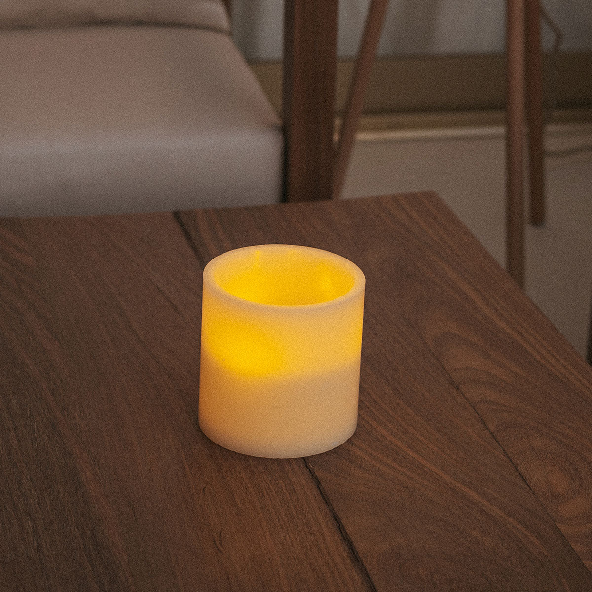 Lampe bougie Dolo 3 Wicks en cire naturelle