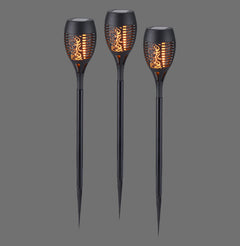 Piquet lumineux Fackel-Sol noir (19106-18-3)