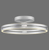 Plafonnier Pure Loop aluminium