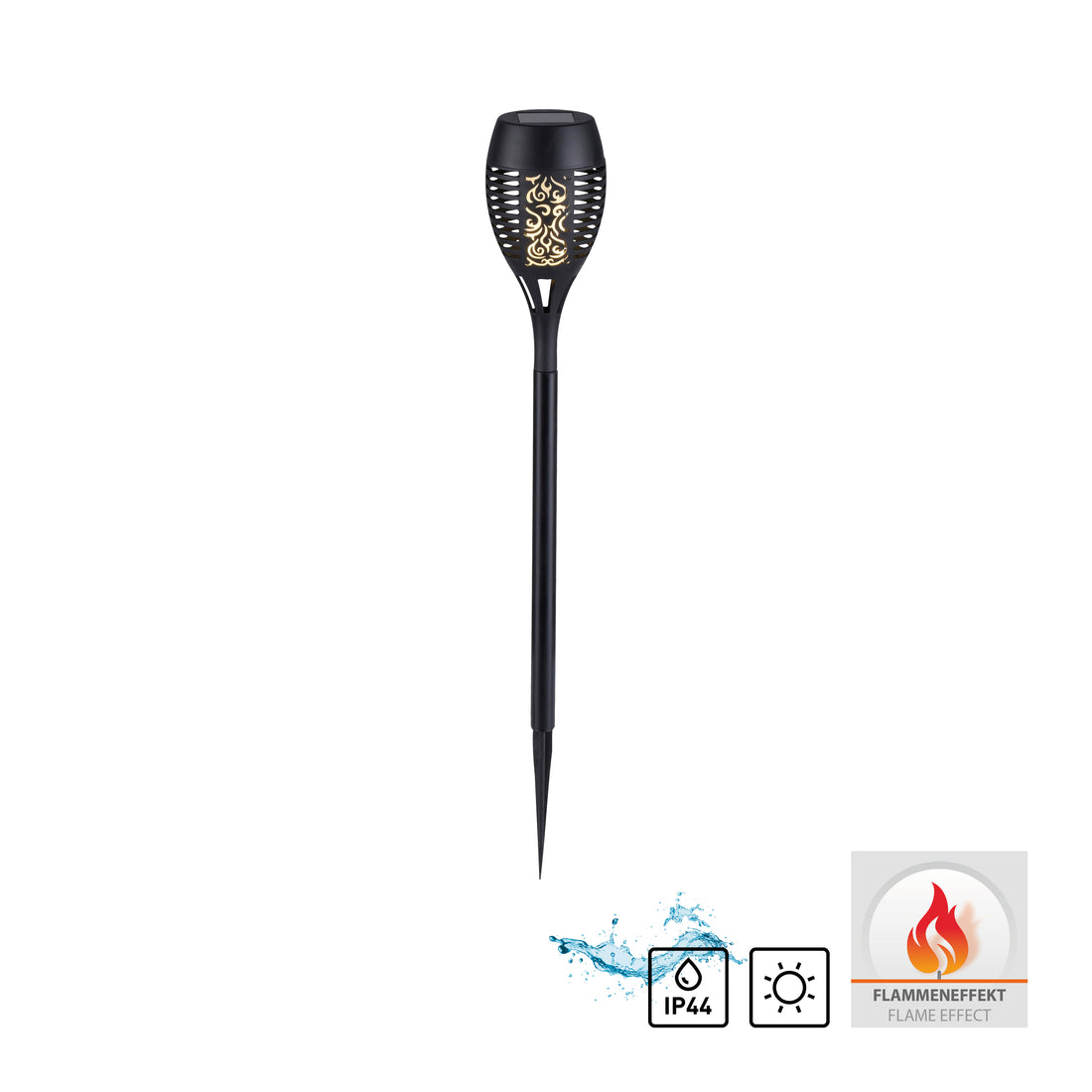 Luminaire extérieur | Fackel-Sol Noir