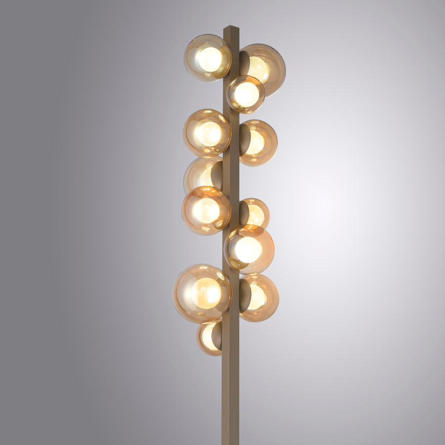 Lampadaire Popup marron