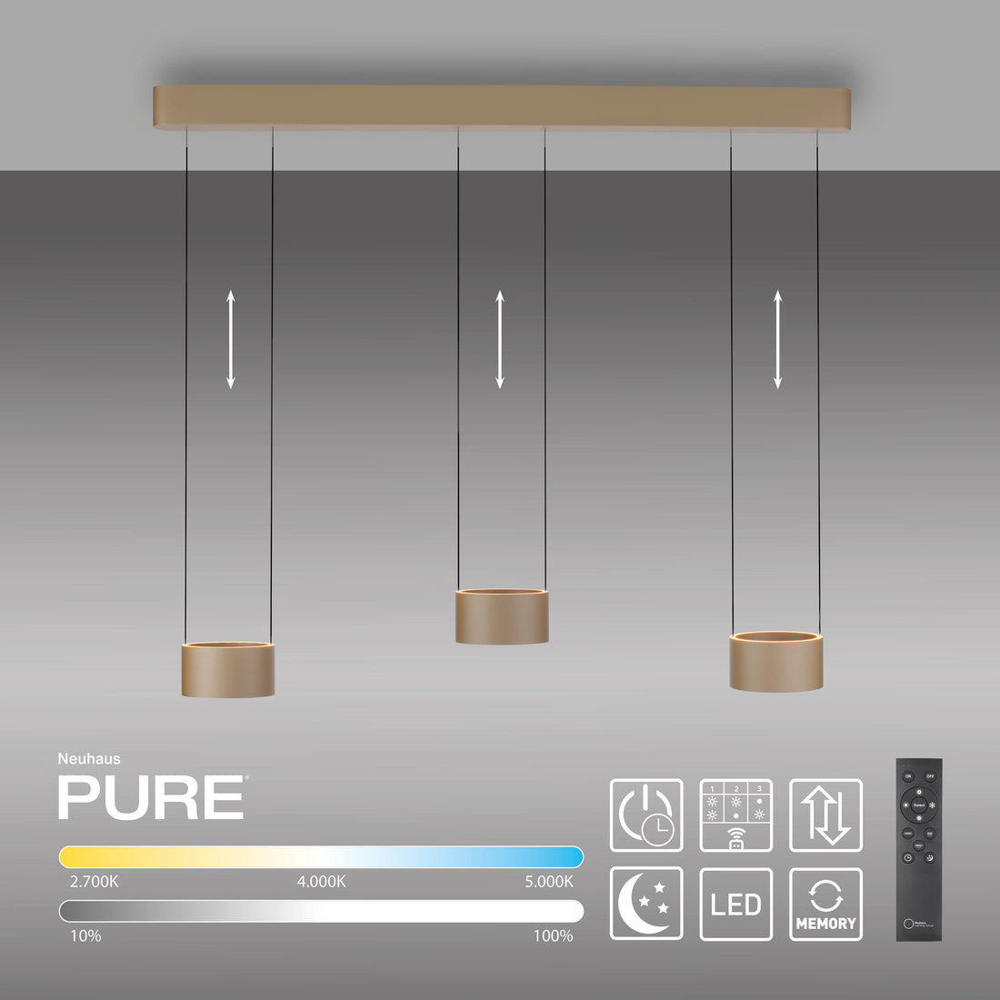 Suspension luminaire | Lunnelano
