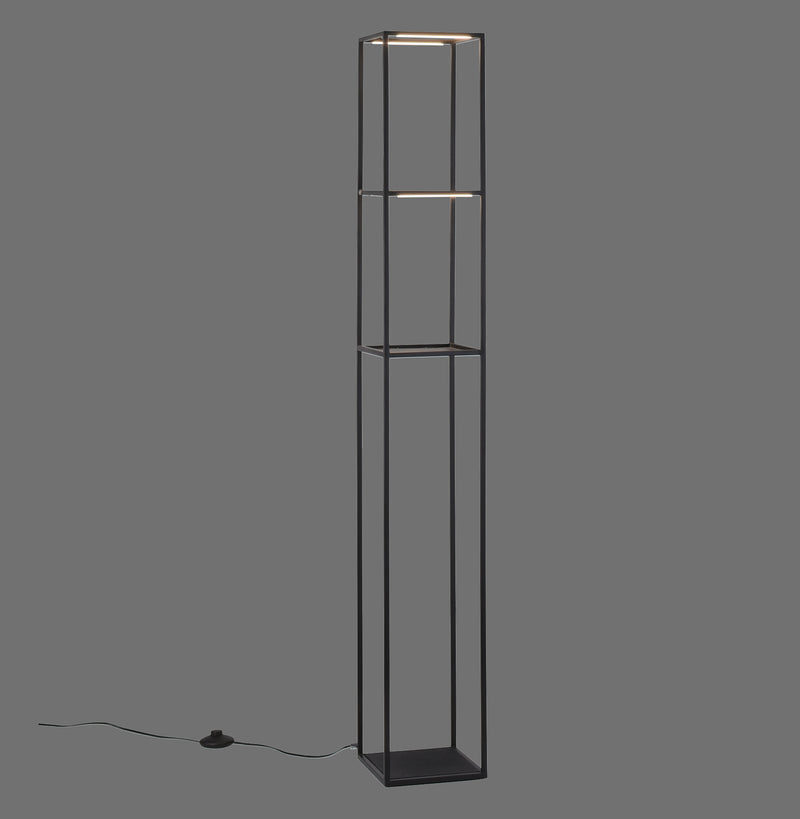Lampadaire Conni noir