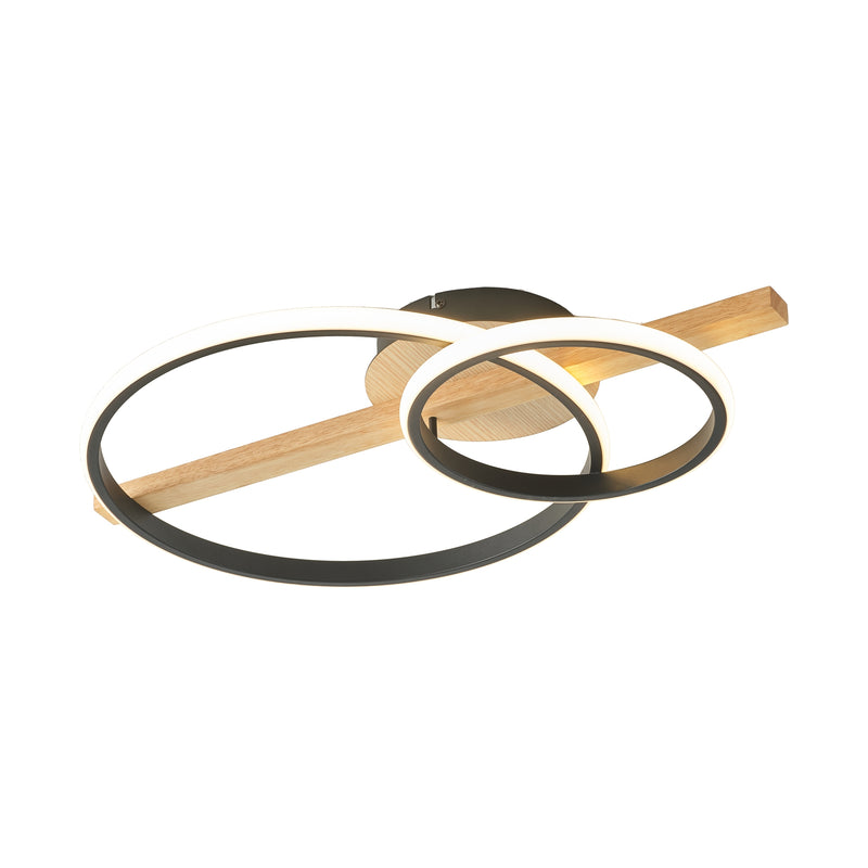 Plafonnier LED | Almeria Noir