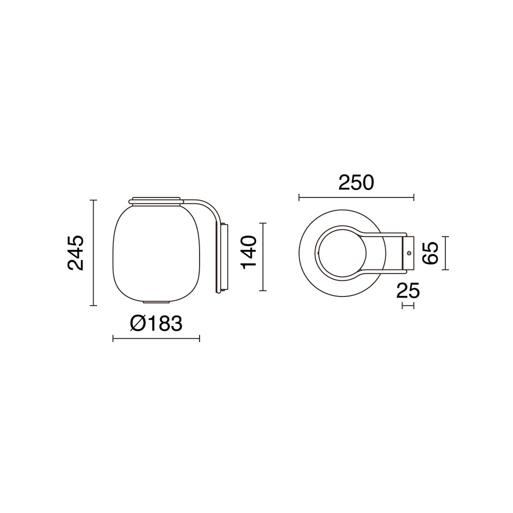 Applique murale Krista
