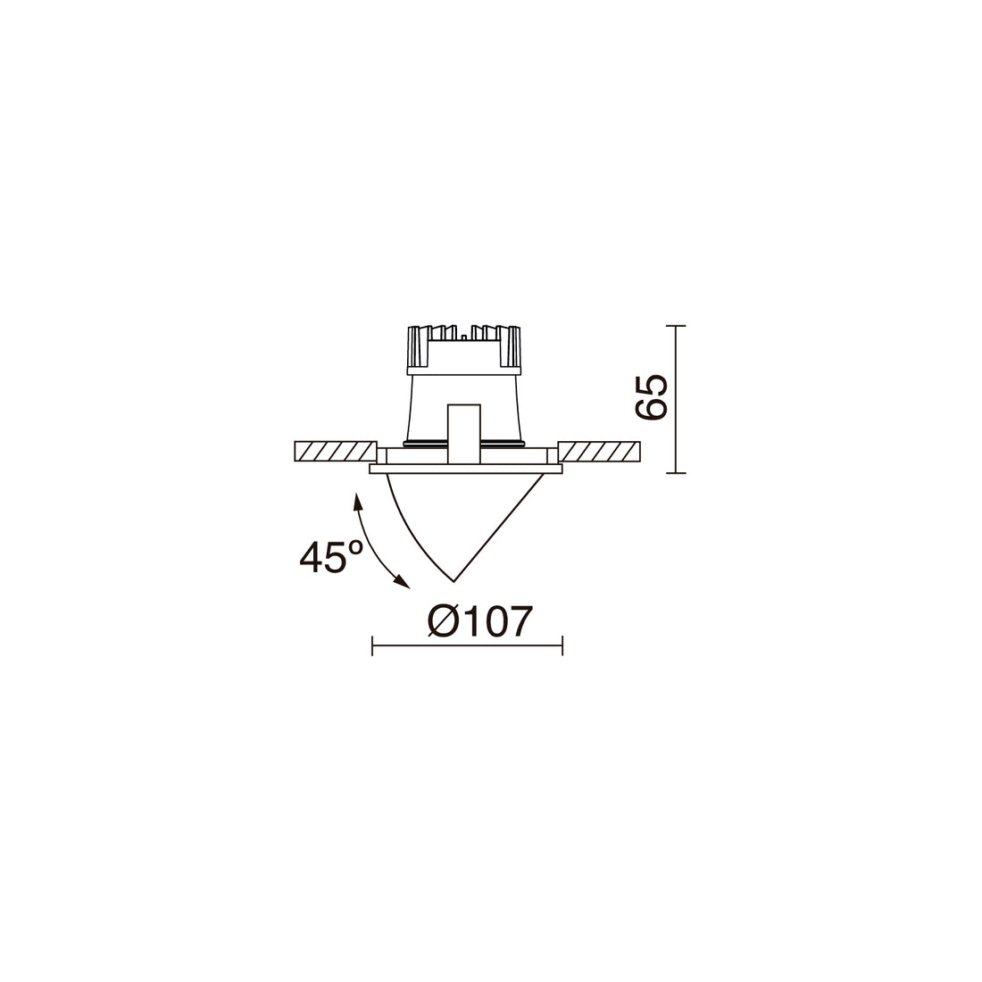 Spot LED | Mini Luna Blanche