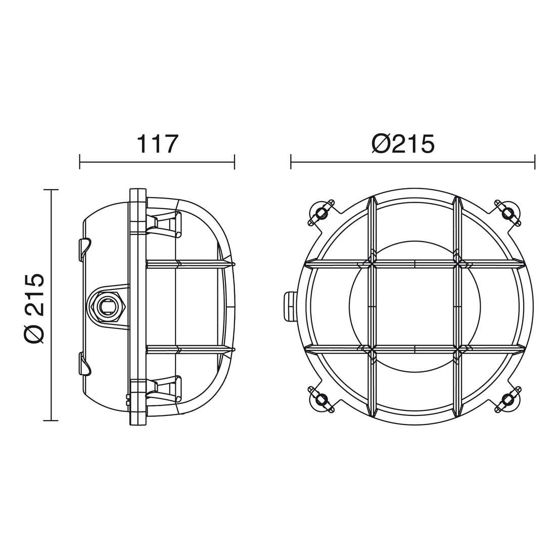 Luminaire extérieur | Ottone H 21,5 cm