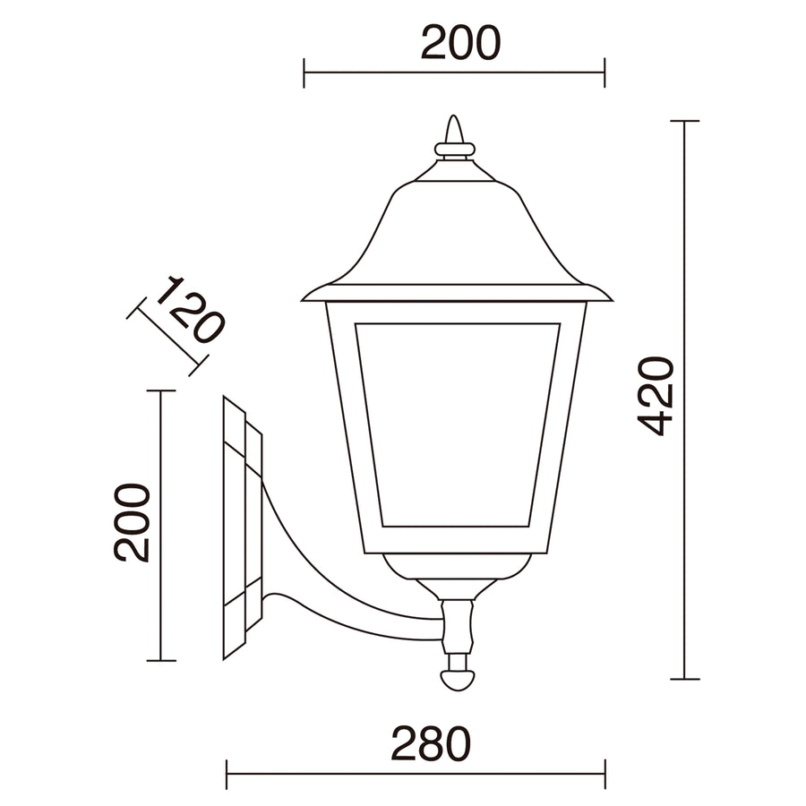Applique extérieure ROB IP43