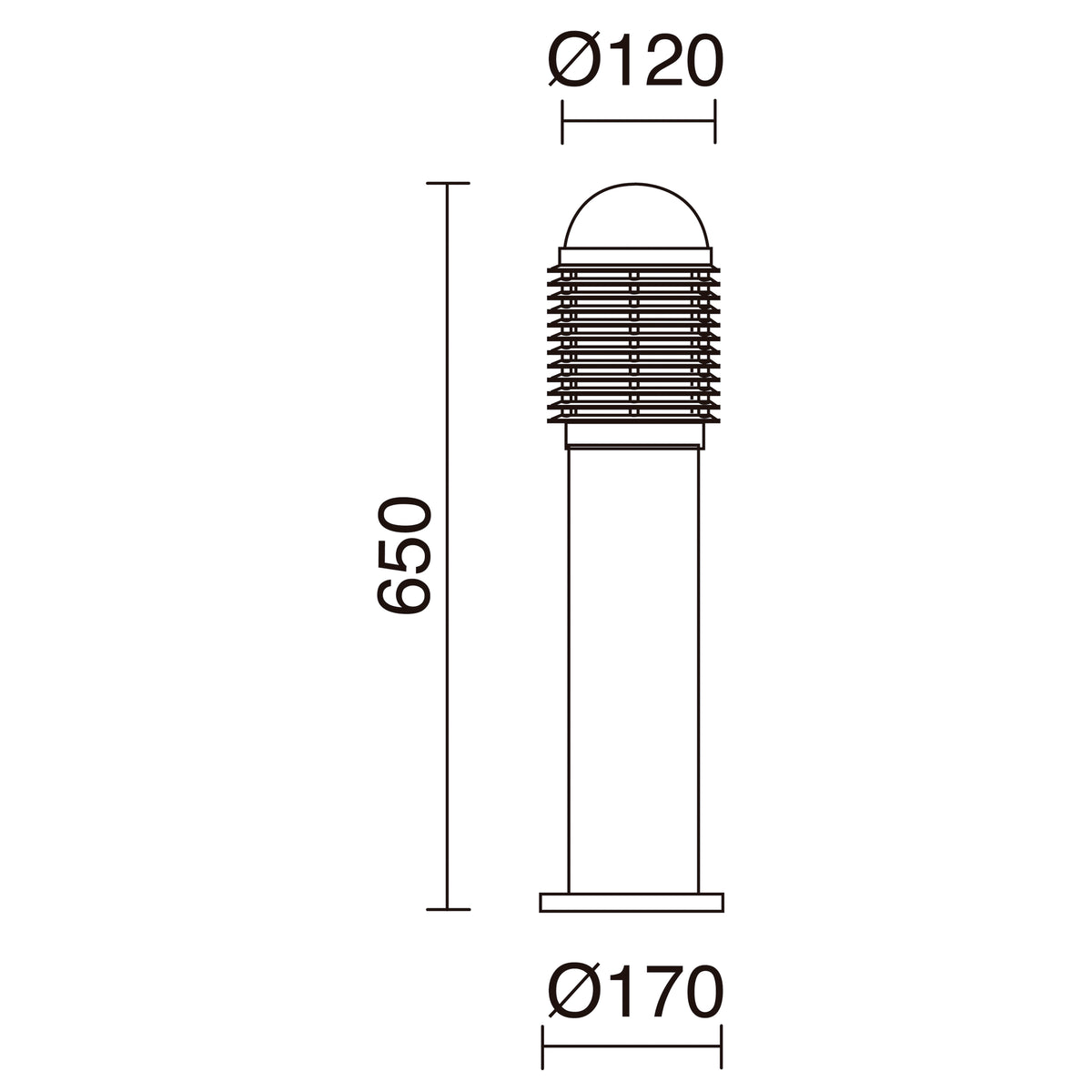 Borne extérieure Siroco IP44