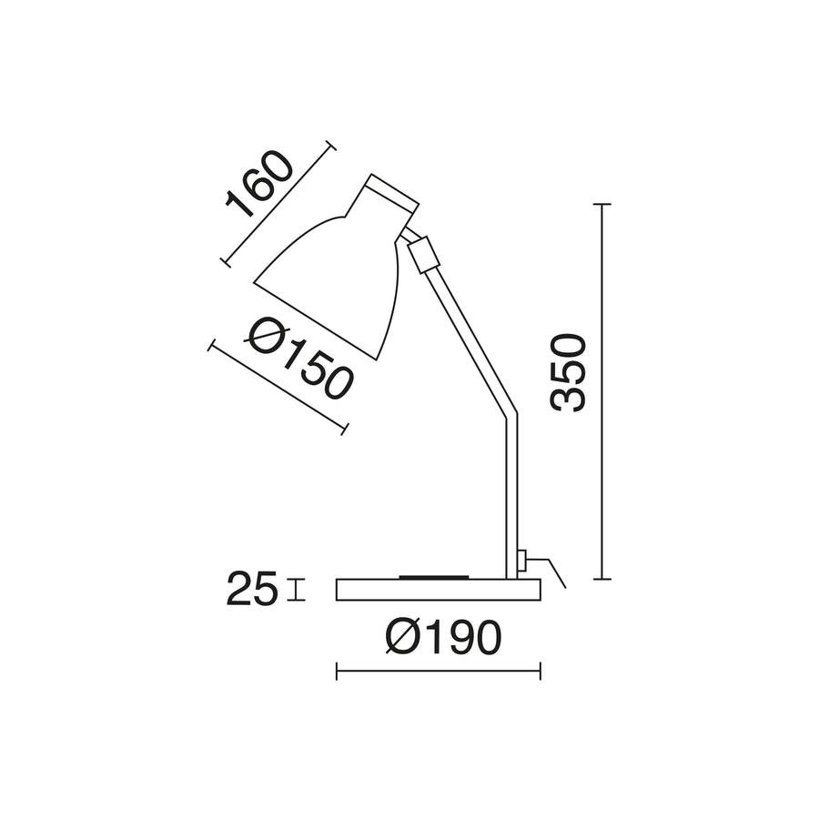 Lampe à poser Valan