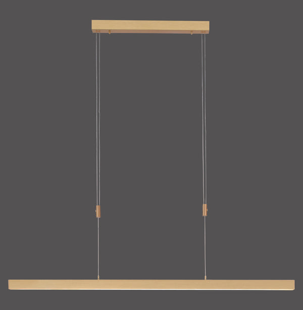 Suspension Adriana laiton mat