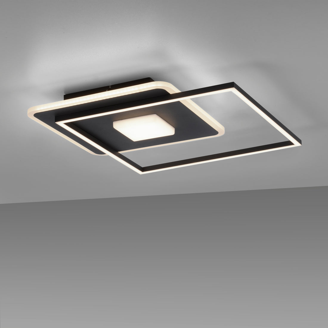 Plafonnier LED | Domino Noir