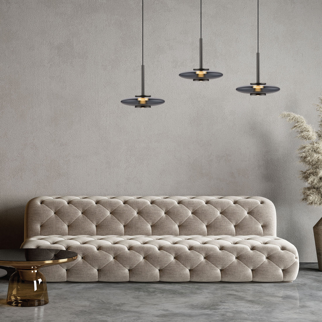 Suspension luminaire | Vitrum Grise