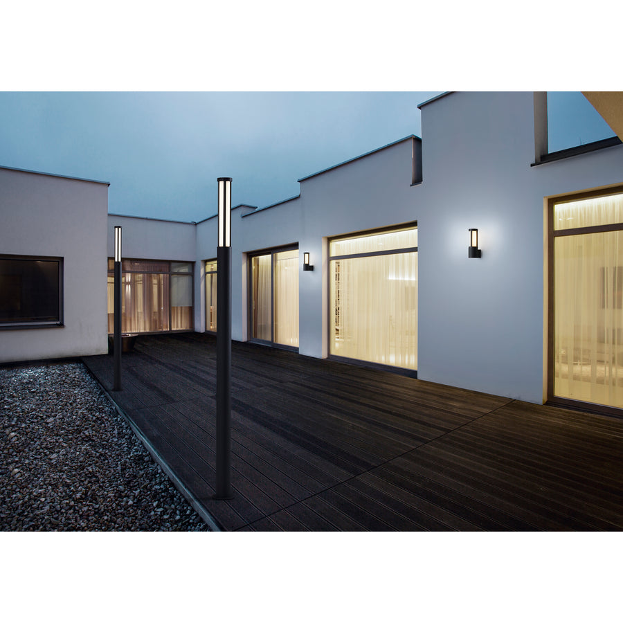 Borne extérieure Aday IP54, anthracite, H 220 cm