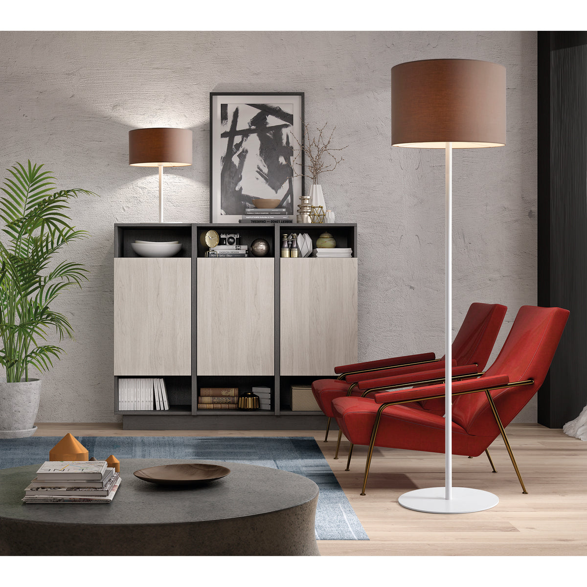Lampe à poser Amsterdam, Ø 26 cm