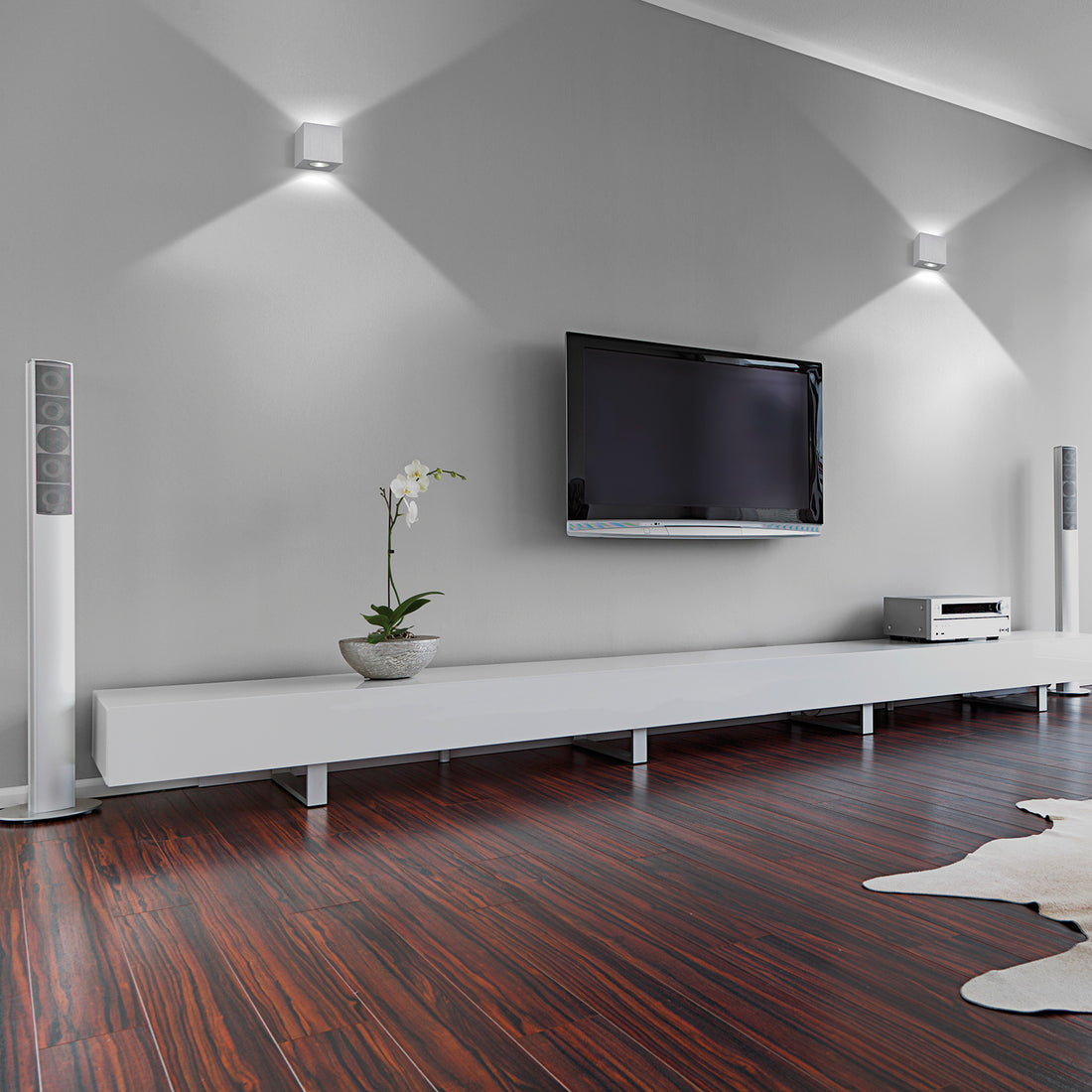 Applique murale Brick up-down, noir