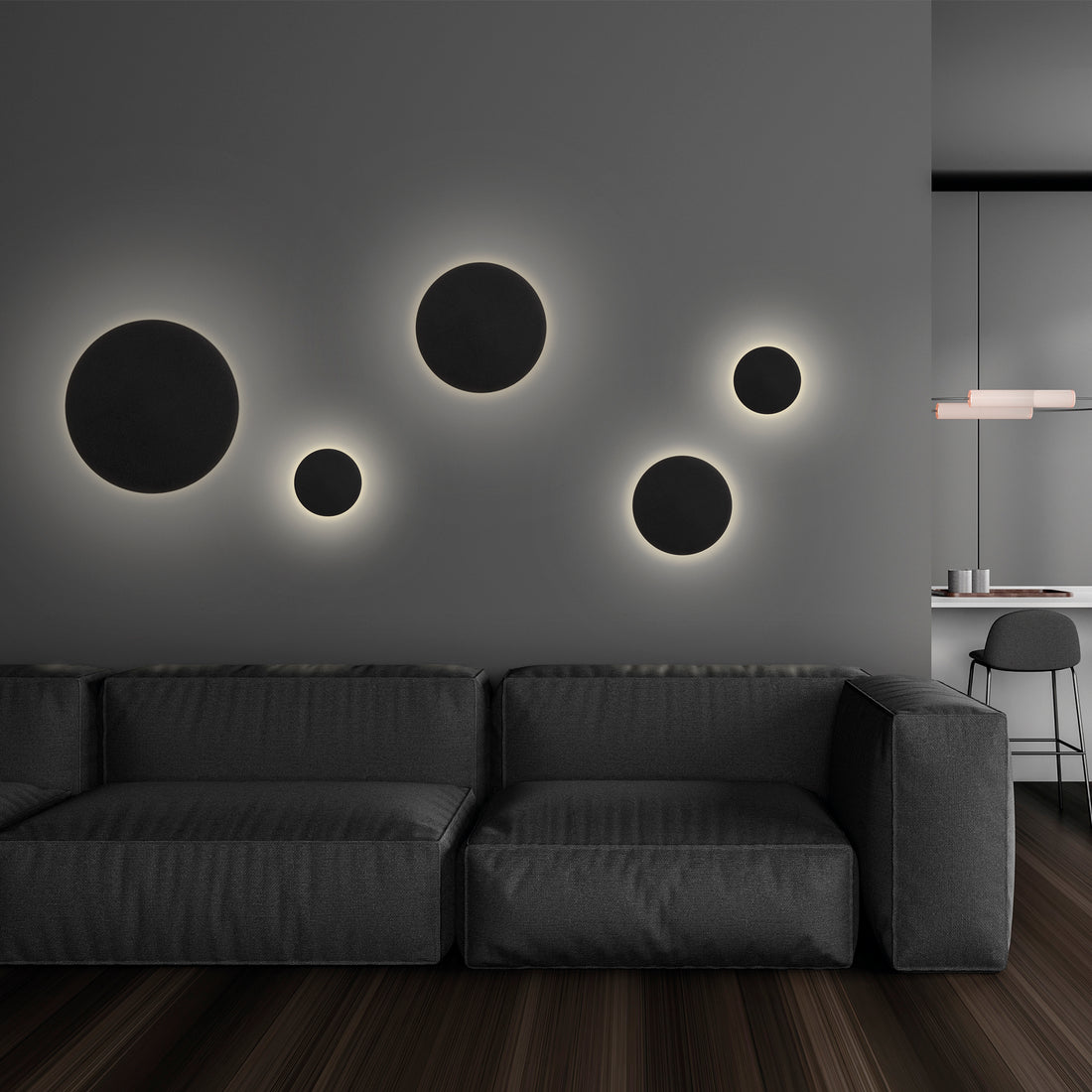 Applique murale Circular, version C