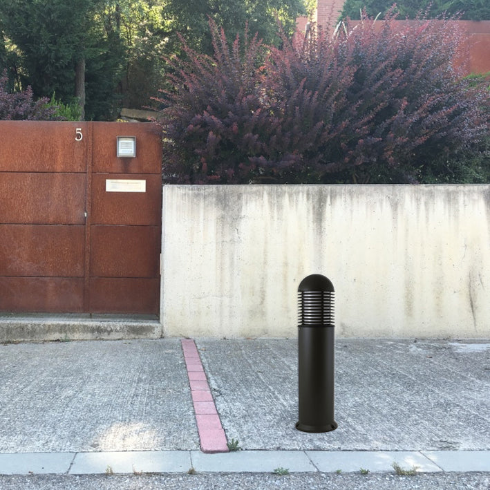Borne extérieure Nova IP65, noir, H 65 cm, LED, 4000 K