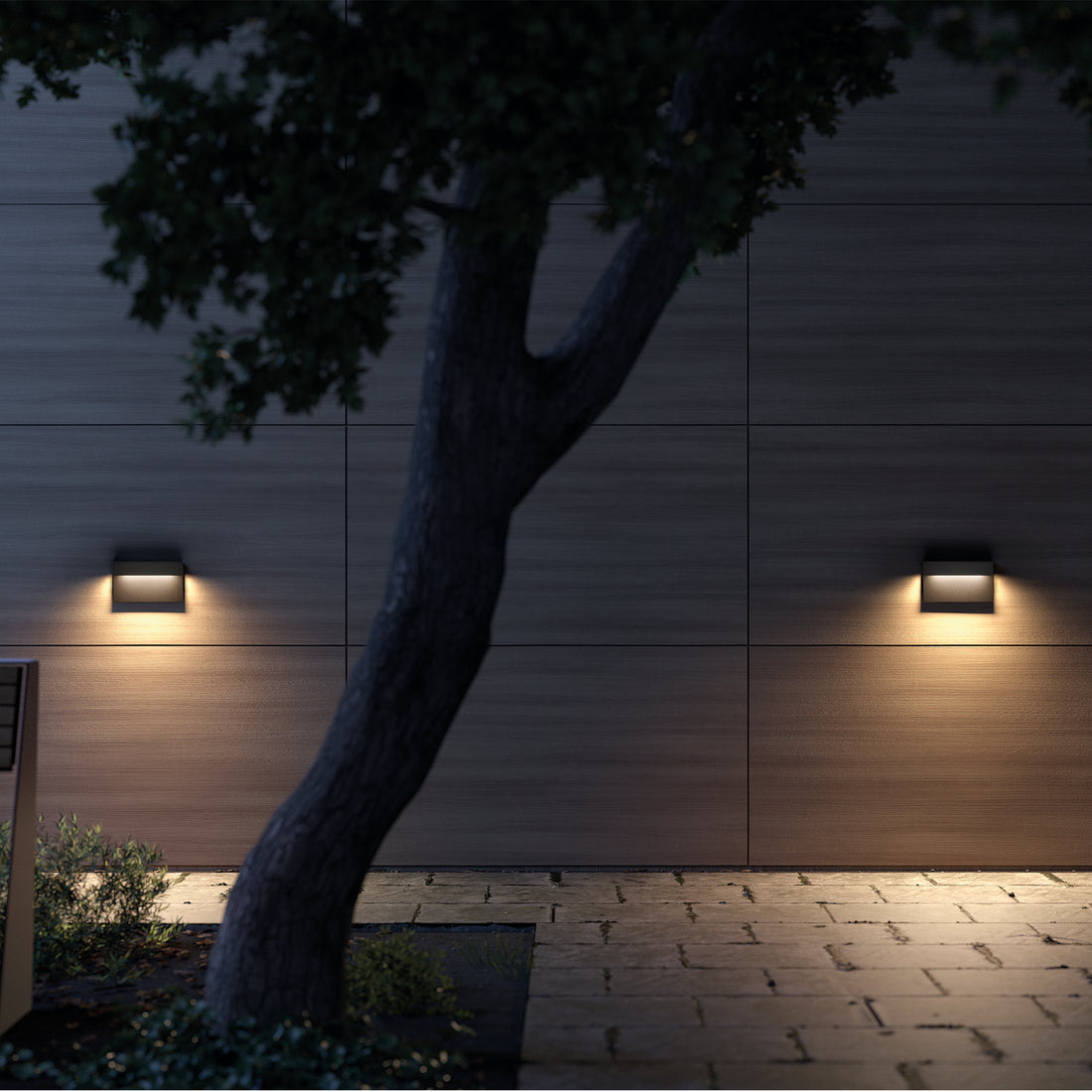 Applique extérieure Tasca IP65, anthracite, 6 W, 3000 K