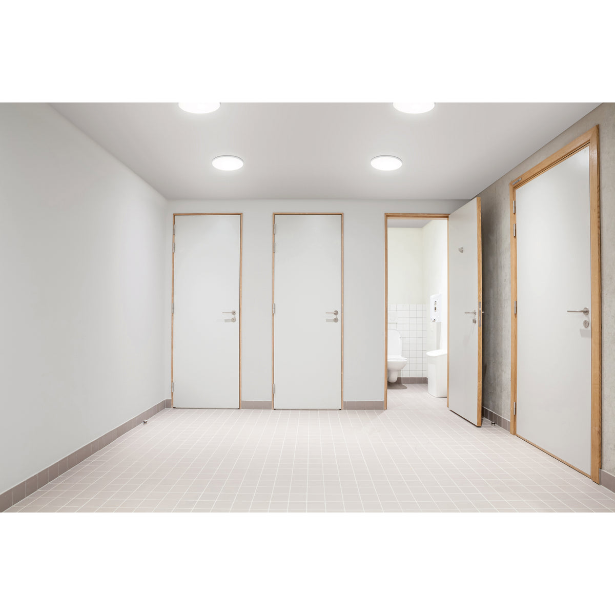 Plafonnier Valgus IP54, LED intégrée, variable