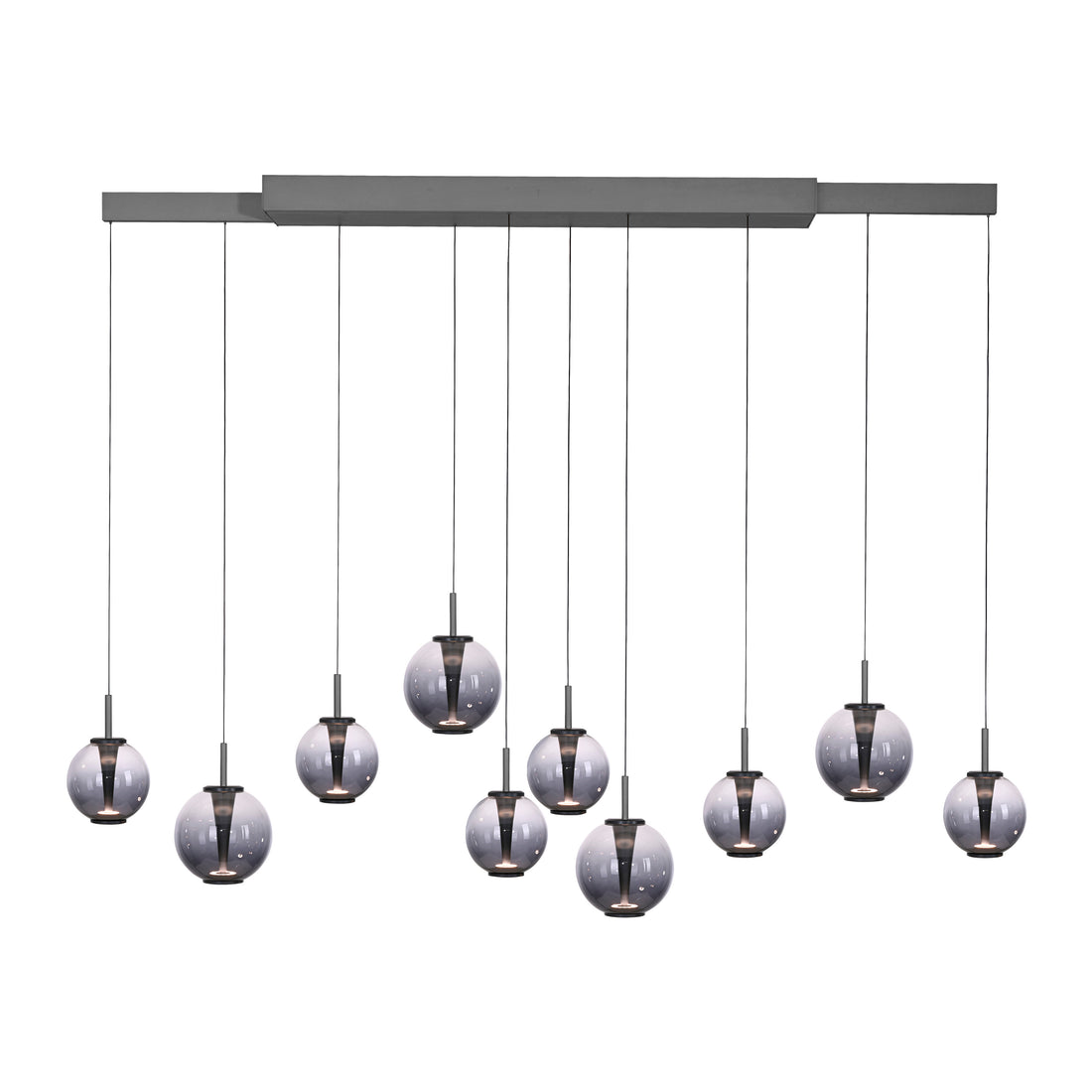 Suspension Pure E-Infinity grise, L 198 cm