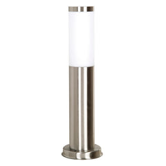 Borne extérieure Abrego IP44, acier inoxydable