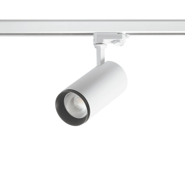 Spot sur rail ou en saillie Amy, LED intégrée, variable