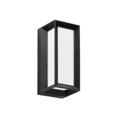 Applique extérieure DAU IP65, noir, H 25 cm