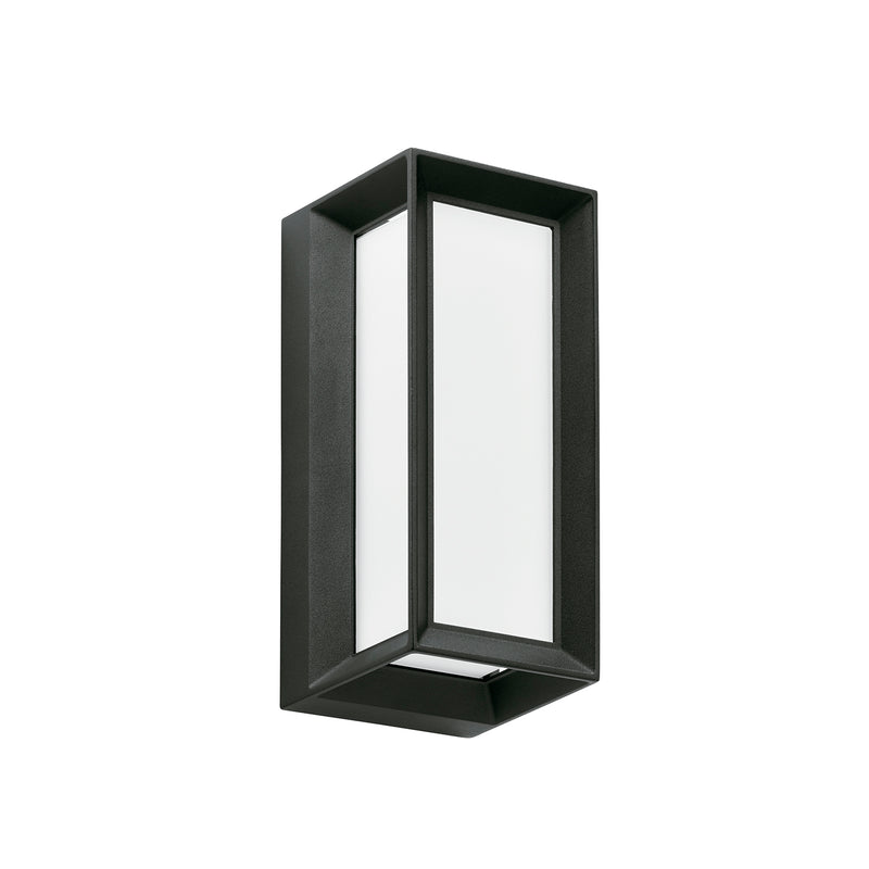 Applique extérieure DAU IP65, noir, H 25 cm