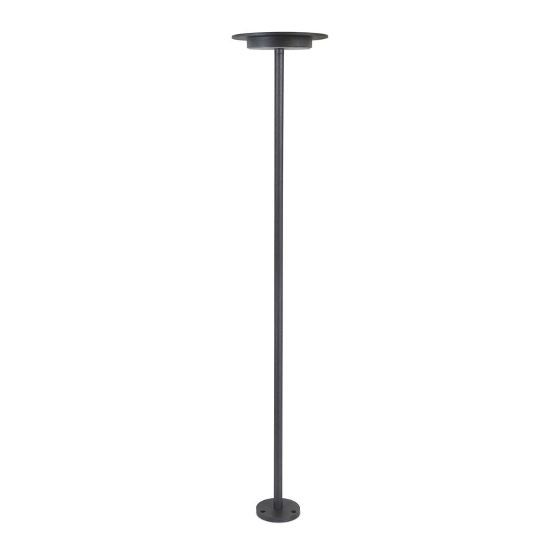 Borne extérieure Duomo IP65, anthracite, H 60 cm, 3000 K, version D