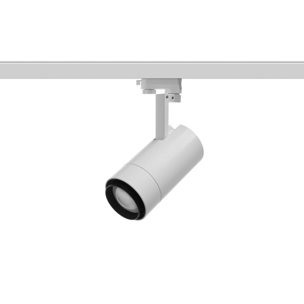 Spot sur rail ou en saillie Enigma, LED intégrée