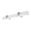 Luminaire linéaire encastré Fenix, LED intégrée, largeur 6 cm