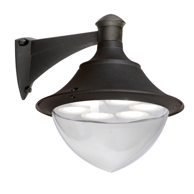 Applique extérieure Gunther 6 lumières IP65, noir