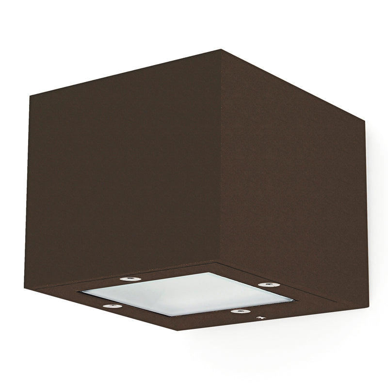 Applique extérieure Isora IP65, cuivre brun