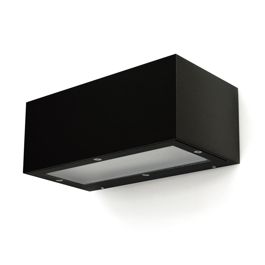 Applique extérieure Isora 2 lumières up-down IP65, L 20,6 cm, Dali, 6 W