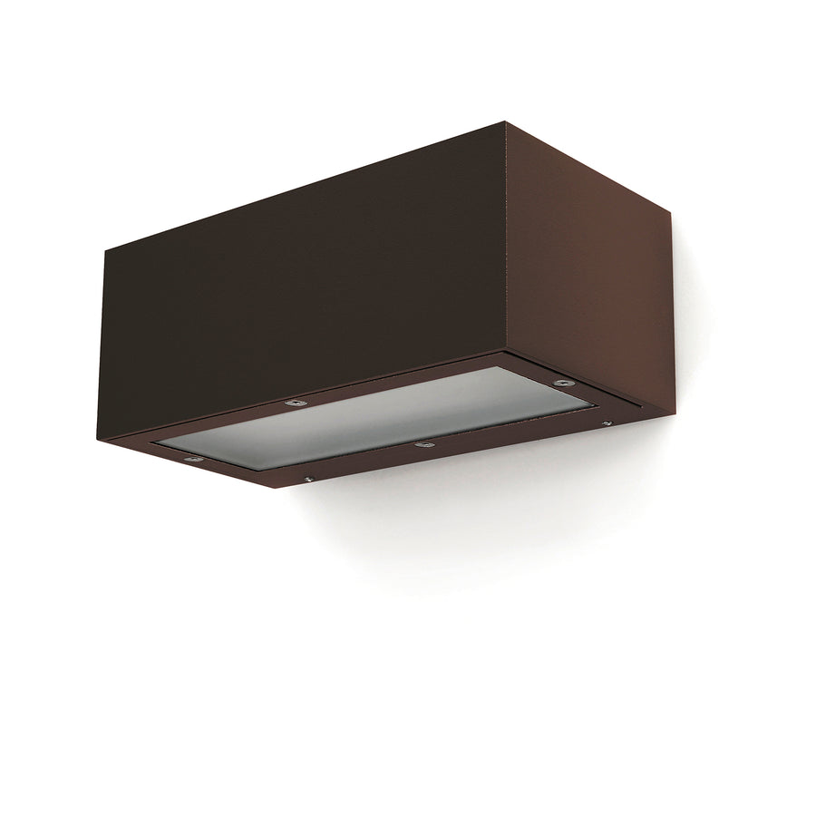 Applique extérieure Isora 2 lumières up-down IP65, L 20,6 cm, 8,30 W, 4000 K