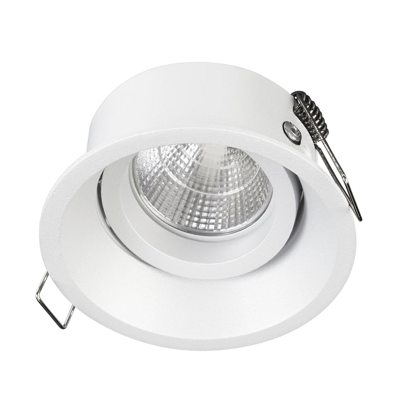 Spot encastrable orientable Leda rond, pour ampoule MR16 (GX5.3)