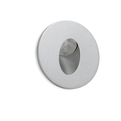 Spot encastrable mural Ligur rond IP44, LED intégrée