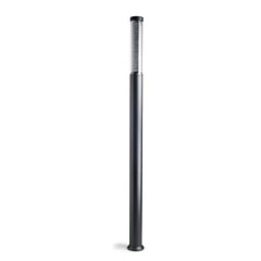 Borne extérieure Maxima IP65, anthracite, Ø 18,7 cm, H 200 cm