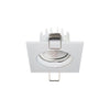 Spot encastrable Nix carré, LED intégrée, variable