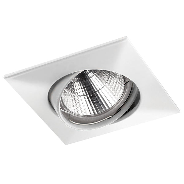 Spot encastrable orientable Nix carré, pour ampoule GU5.3