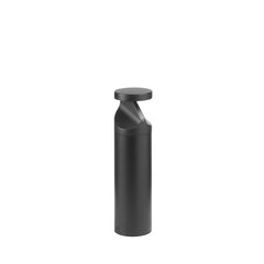 Borne extérieure Palau IP66, noir, H 50 cm, Dali, 3000 K